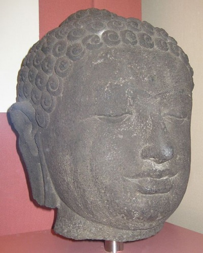 British Museum Borobudur Buddha head.jpg